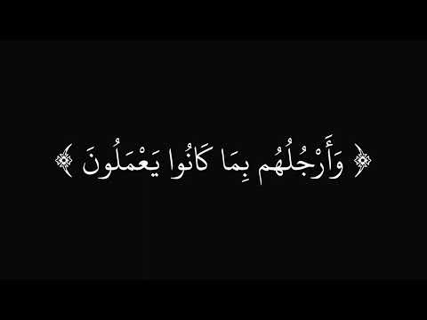كرومات قران شاشة سوداء ي و م ت ش ه د ع ل ي ه م أ ل س ن ت ه م و أ ي د يه م ماهر المعيقلي قران
