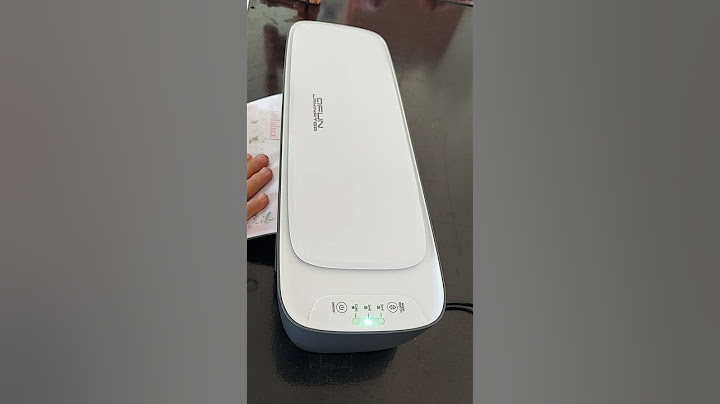 Laminating Bopp with the QFun Laminator #bookbinding #customstationery #diy