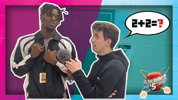 ARE YOU SMARTER THAN A 5TH GRADER?✏️📚| HIGH SCHOOL EDITION | PUBLIC INTERVIEW