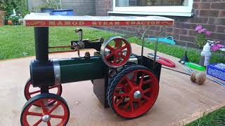 Steaming and running my Mamod Steam Tractor