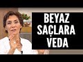 Bu yöntemle beyazlayan saçlardan kurtulun