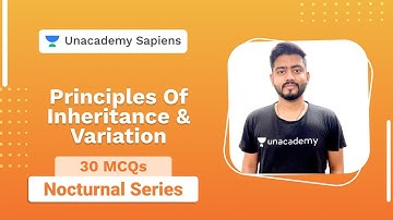 Principles of Inheritance & Variation | 30 MCQs | Nocturnal Series | NEET UG | Sourav Sharma