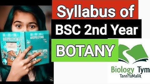 Syllabus of Bsc 2nd Year BOTANY | Botany Syllabus | Bsc 2nd Year