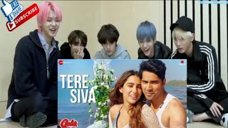 Koreans React to Tere Siva - Coolie No.1 | Varun Dhawan, Sara Ali Khan | Renessa, Ash King |Tanishk