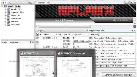 Taller de microcontroladores PIC | CLASE 02 (Configuración del reloj del PIC18F4550)