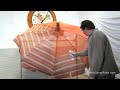 How to Use Simply Spray Outdoor Fabric Paint on a Patio Umbrella