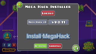 How To Get Mega Hack v9 for Geometry Dash (Updated) #megahack