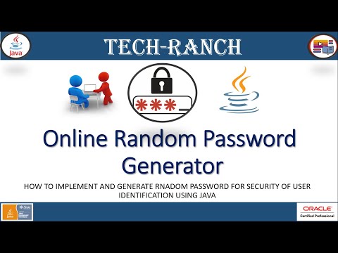 Live Demonstration of Online Random Password Generator in Java | Practice Projects | @TechRanch