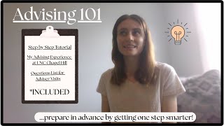 Advising 101: DIY Advising at UNC Chapel Hill | Major and Minor Overview & Step by Step Tutorial