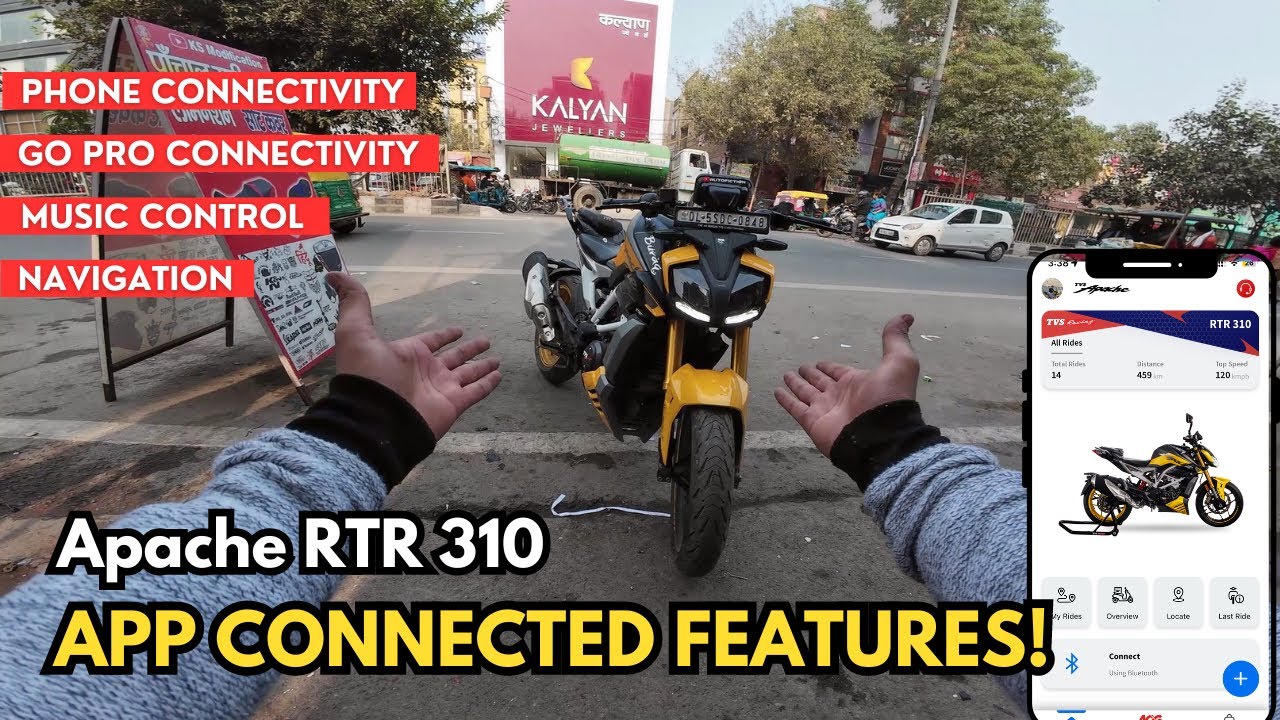 Apache RTR 310 In Depth Phone Connectivity | Smart X Connect Features ...