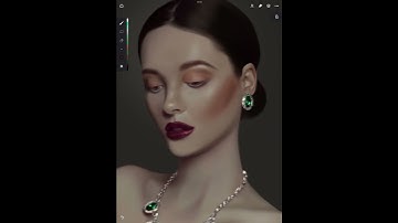 Painting jewelries in Infinite Painter #shorts #infinitepainter #digitalart