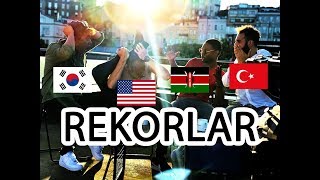 4 FARKLI ÜLKENİN EN SAÇMA REKORLARI | 3 Yabancı 1 Türk #16