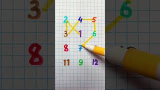 Can you complete this 1, to 10 IQ test  #numbers #line #games #line #maths Pt #16