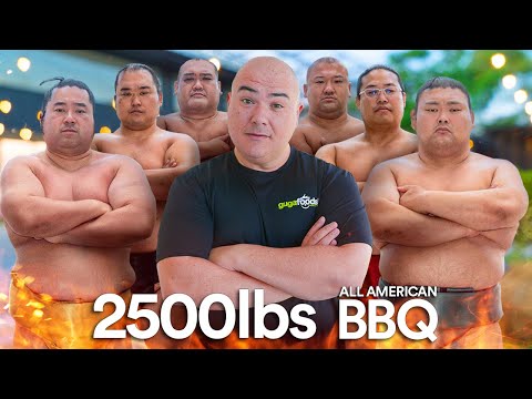 Sumo BBQ Challenge! If they’re still hungry I get CRUSHED!