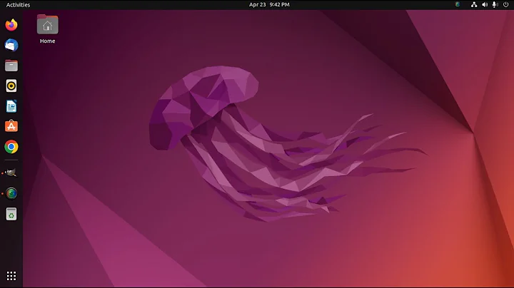 How to hide / show desktop icon on Ubuntu 22.04 LTS