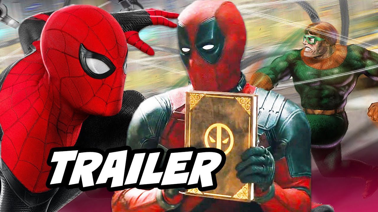 Spider Man Far From Home Trailer Deadpool Scene Funny Moments Breakdown