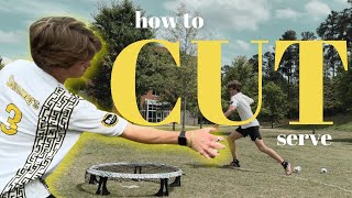 How To Cut Serve in Roundnet(Spikeball) | 3 Underrated Tips & Tricks