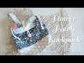 The Flower Patch Back Pack // TUTORIAL!!