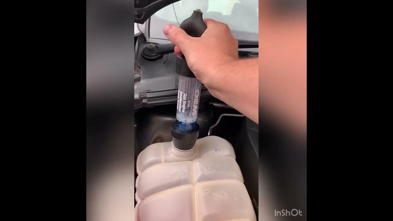 2015 Ford Focus ST exhaust gas coolant test / engine block test 152k