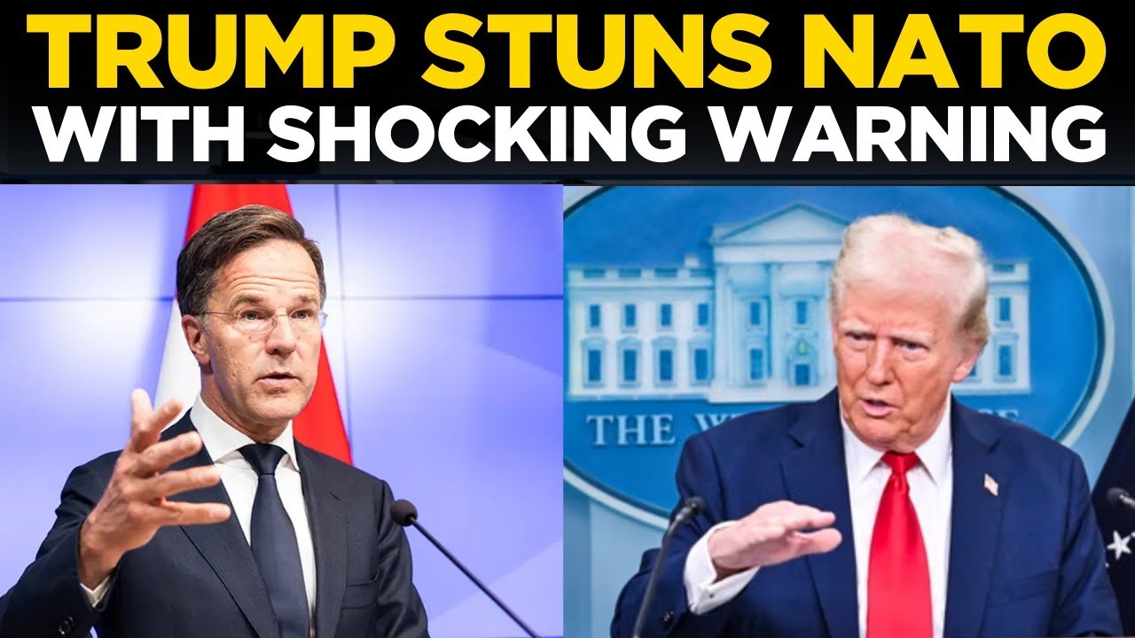 TRUMP NATO ULTIMATUM LIVE | President Trump Warns Allies: Pay Tariffs or Give US Greenland