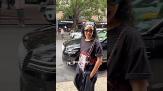 Radioman to Tessa Thompson outside Chanel’s Tribeca Luncheon: ‘You Look Familiar