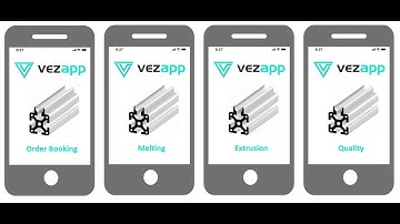 Vezapp Extrusion Digitalization - Mobile & Web Application