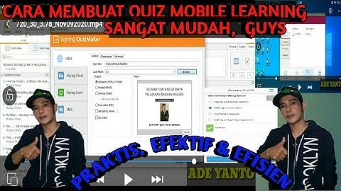 CARA MUDAH MEMBUAT SOAL ATAU QUIS OFFLINE BERBASIS MOBILE LEARNING PRAKTIS, EFEKTIF DAN EFISIEN