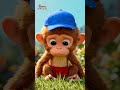 ஐந்து சின்ன குரங்குகள் - Five Little Monkeys | Tamil Nursery Rhymes for kids | Galatta Kids | Shorts