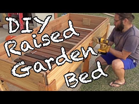 DIY Raised Garden Bed to Last - With song @ the end & 3d design in the description. Do It Yourself.