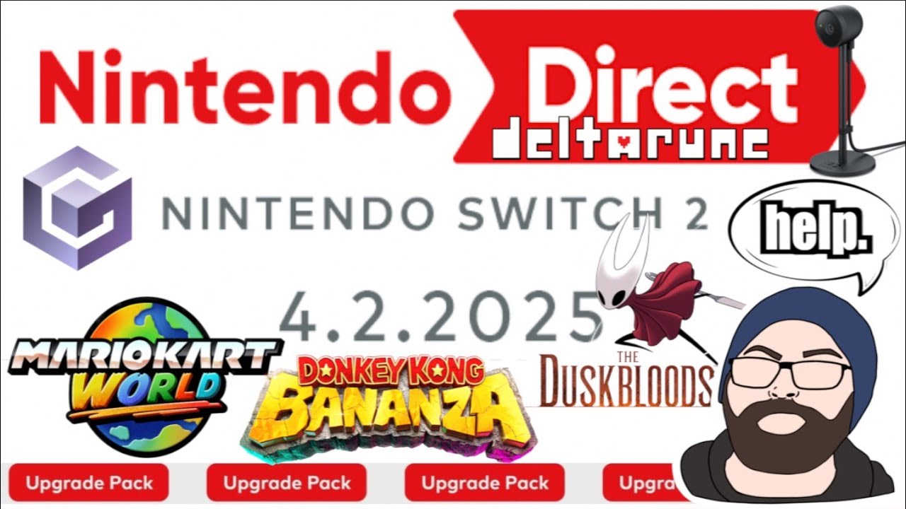 DELTARUNE DIRECT?! | NINTENDO DIRECT NINTENDO SWITCH 2 REACTION ...
