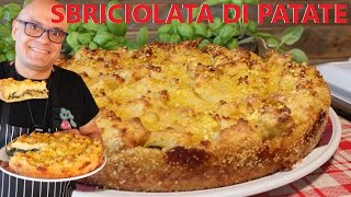 Sbriciolata di Patate  4 STAGIONI ricetta sbriciolata di patate #rapanello #sbriciolata