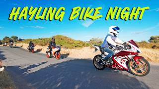 I Took My Triumph Bobber to Hayling Bike Night!!