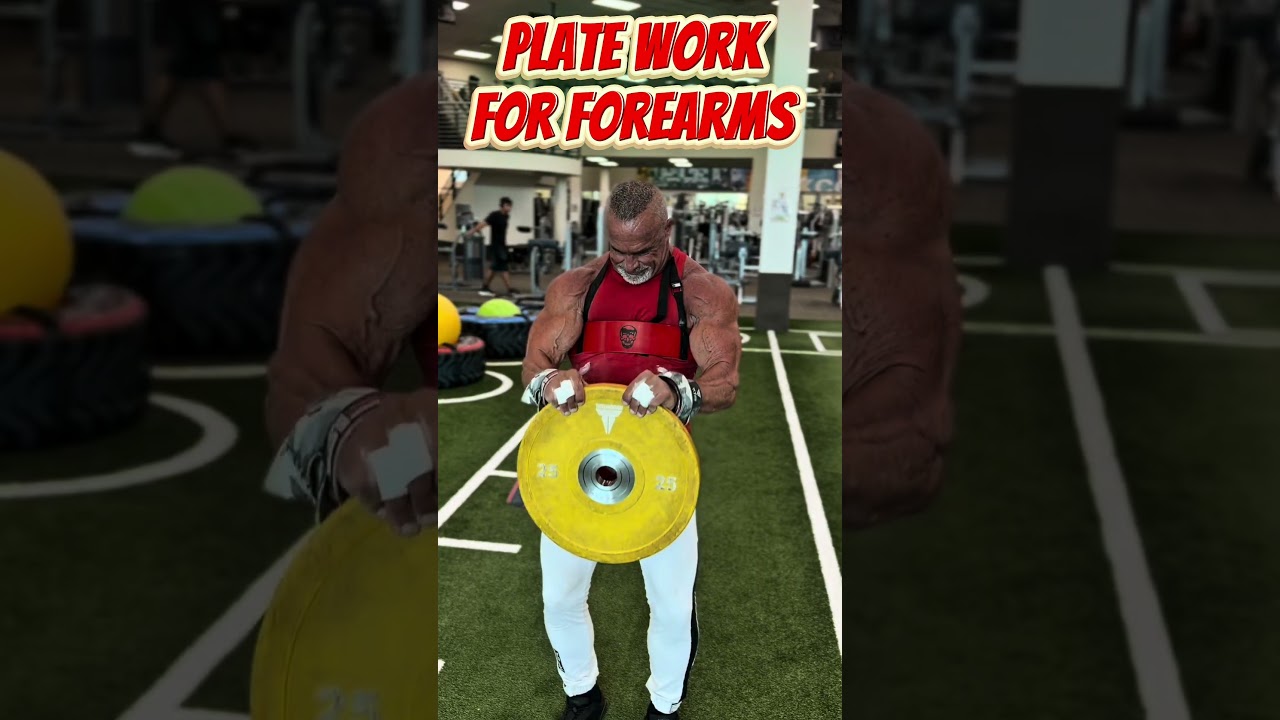 PLATE WORK FOR FOREARMS #workout #motivation #muscle #workouttips #forearms