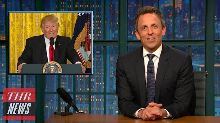 Late-Night Hosts Take On Manafort Indictment, Russia Investigation | THR News