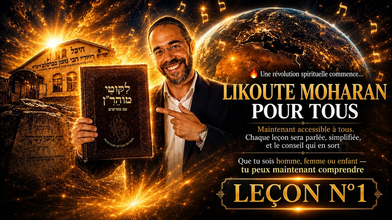 🔥 Projet mondial Likouté Moharan pour TOUS — Leçon N°1 🔥 - Rav Chlomo Valensi #breslev