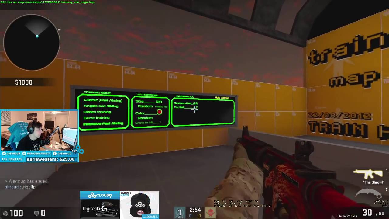 Best Aim Training Map In CS2 - Gamer Tweak