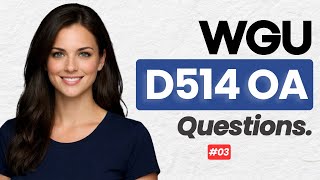 WGU D514 OA – Must-Know Q&A for Exam Success Wealth