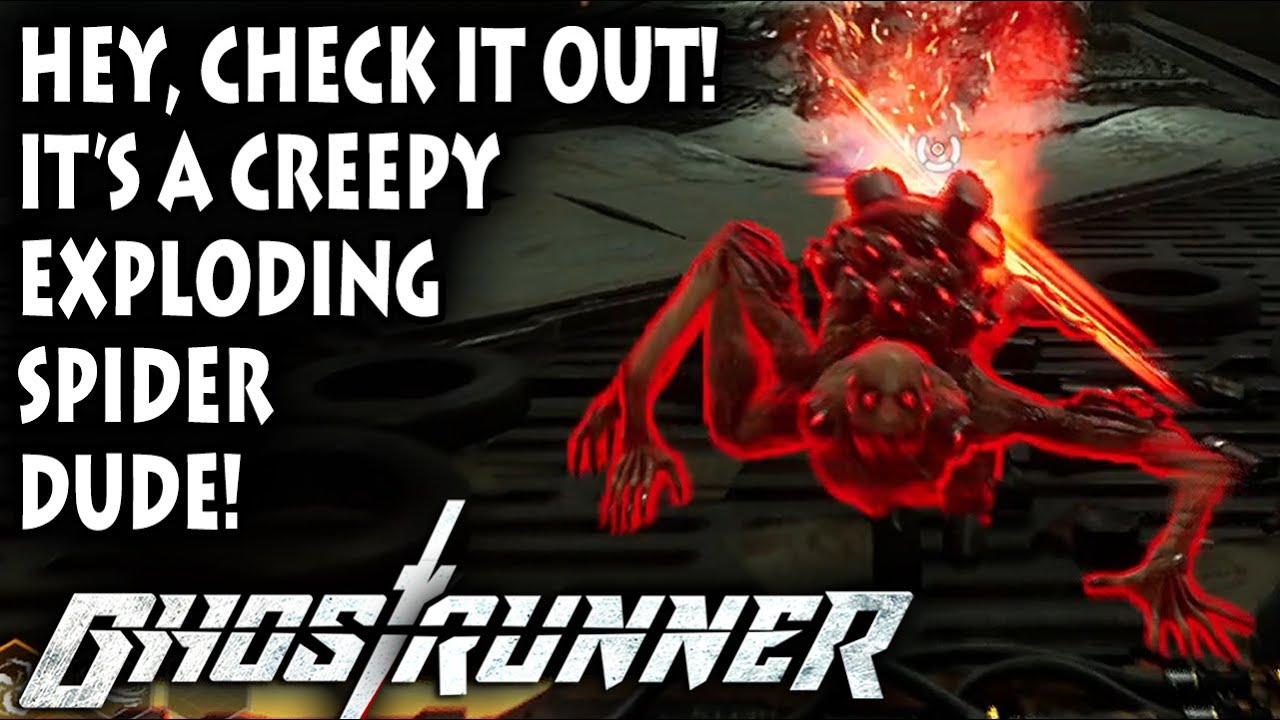 WALLRUNNING = FINE. WALLCRAWLING = CREEPY! Let's Play Ghostrunner