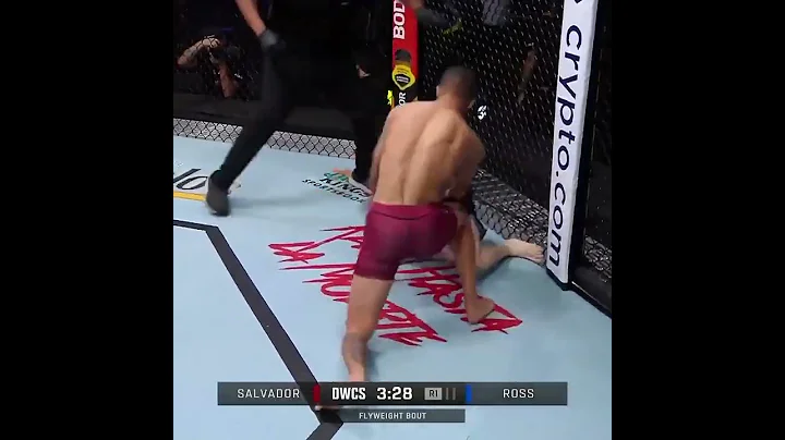 How did shannon Ross survive this #ufc