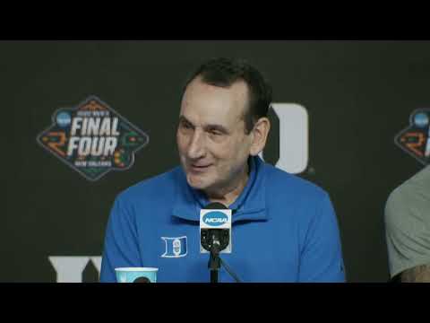 Duke Final Four Postgame Press Conference - 2022 NCAA Tournament