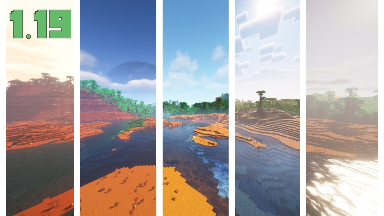 Top 5 BEST Minecraft Shaders (1.19) - YouTube