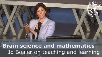 Jo Boaler: The Importance of Brain Science and Mindset to Mathematics Teaching and Learning