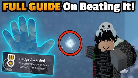 FULL GUIDE On Beating The ICE TRIALS For Frostbite Glove! | Slap Battles