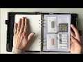 Setting up my | FILOFAX CLASSIC A5 | with CLOTH & PAPER inserts |