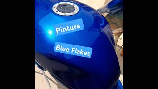 Pintura Blue Flakes Mota Cbr