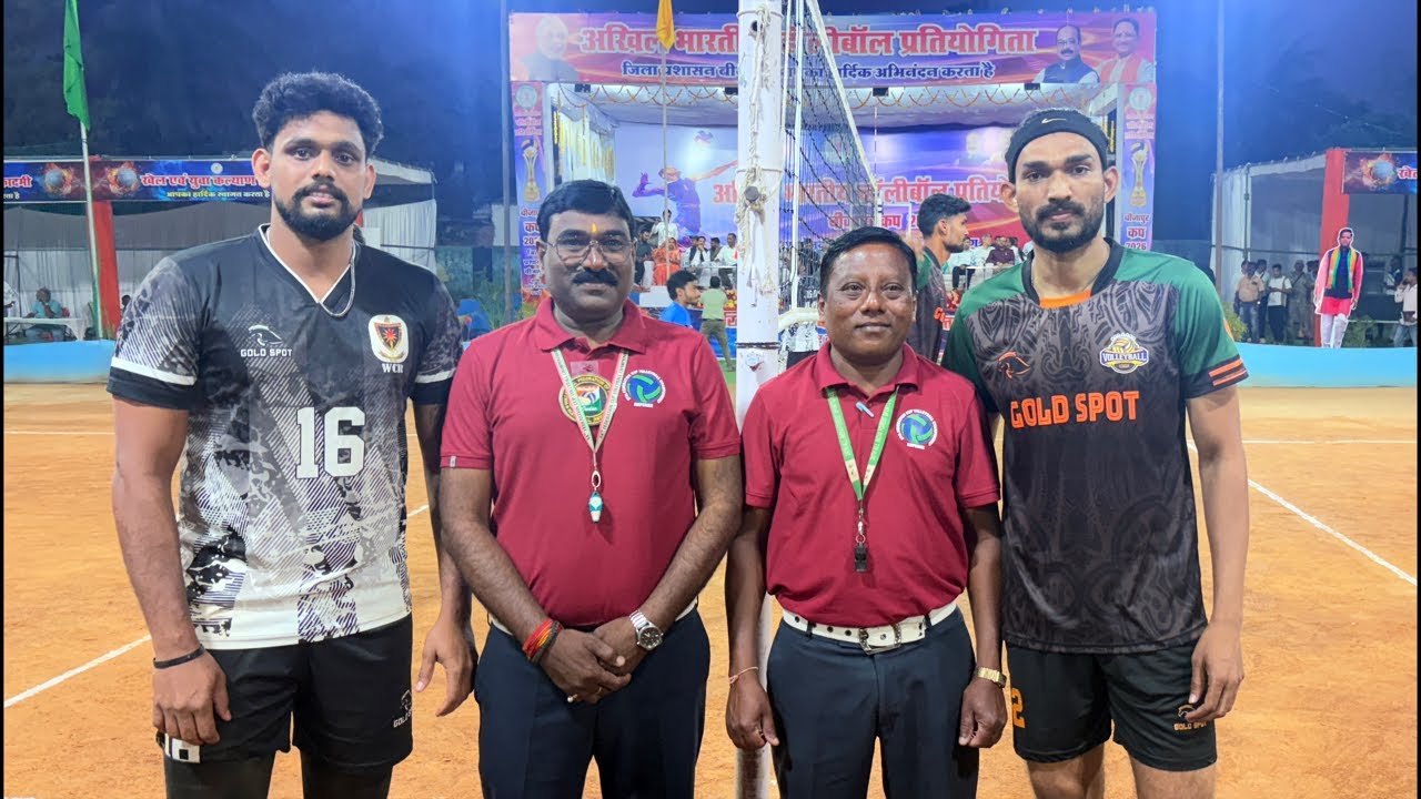 all india 🇮🇳 volleyball warriors is live Pune vs  Jabalpur railway