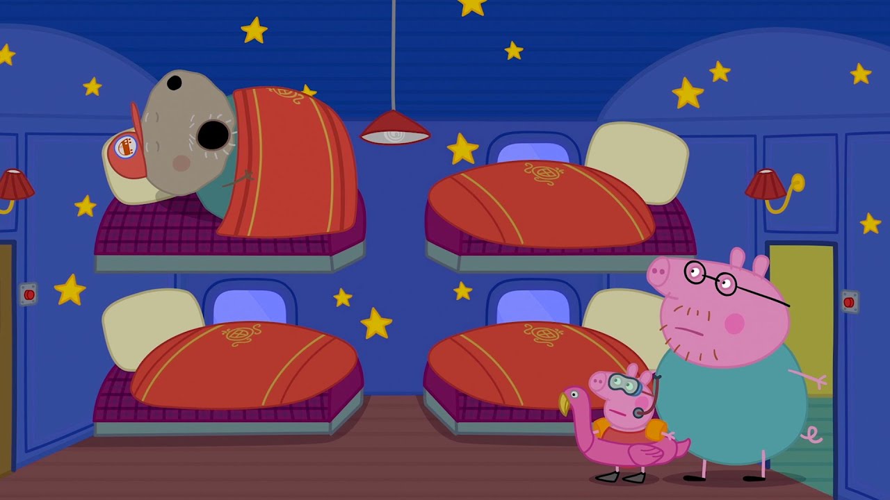 Peppa Pig Português Brasil, Dormindo no trem