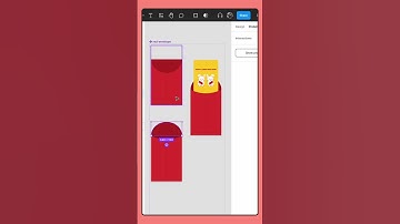 Making red envelopes in Figma! #shorts
