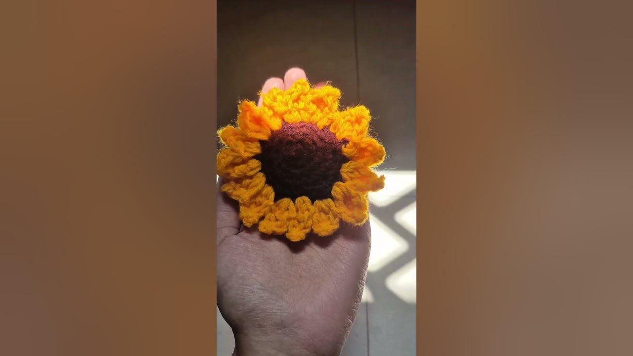 Just a girl and her crochet 🌼 #song #daisy  #love #crochet #sunflower