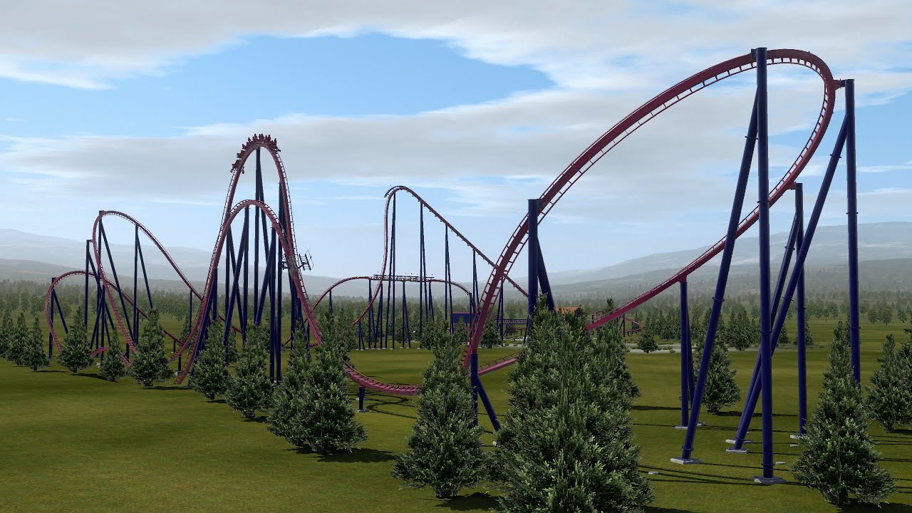 Space | B&M Water Hyper Coaster | No Limits 2 - YouTube